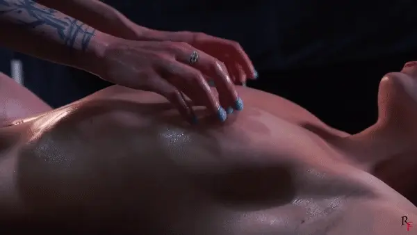Tickle her nipples