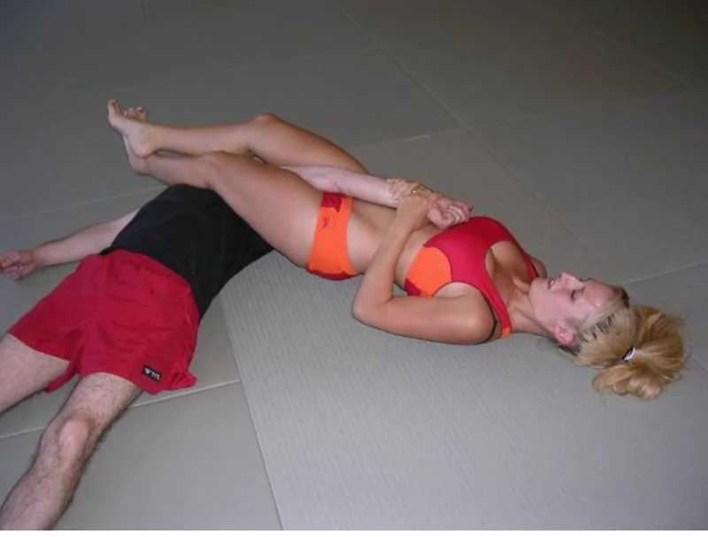 You expertly apply an armbar to your opponent. If he doesn't tap, his arm might snap! 