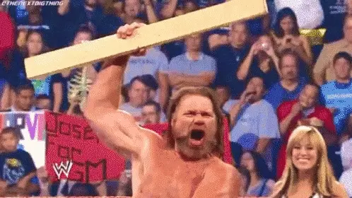 You’re a tough guy who knows his way around a two-by-four!