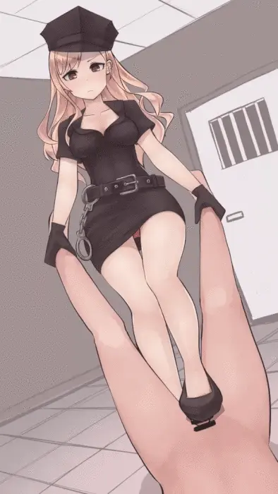 You rub his cock under your feet, pushing him to the edge until you feel it throbbing in despair and need... You look down into his eyes, savoring the desperation, before mercilessly stomping the cum out of him!!