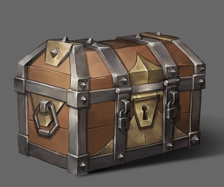 After the "fight" you notice a chest and decide to take a look...