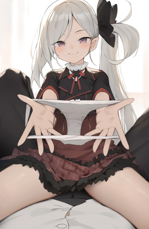 You take off your panties and hand it to them. A nice souvenir for them to remember you by.