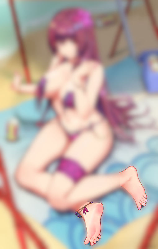 Tease your clit quickly to uncensored feet