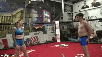 Your opponent doesn’t stand a chance! They’re obviously weaker than you, and won’t put up much of a fight. You’ll easily pin them and make them cum! 