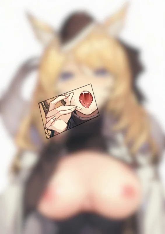 You tell her to edge.
