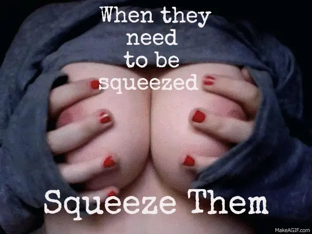 Massage those tits