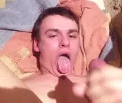 Cum in your own mouth 