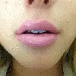 Lip lick