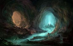Explorer : Grotte souterraine