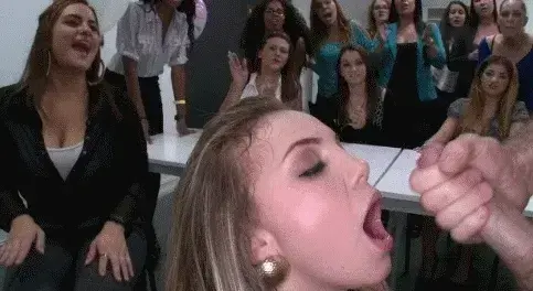 Faciale en public !