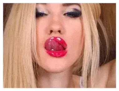 Lip lick