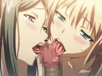Joining forces with a friend, the two of you team up to tease her glans with your tongues!